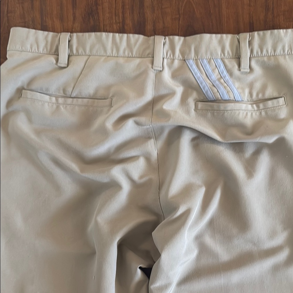 Adidas Tan Chinos Comfortable Cotton-Blend